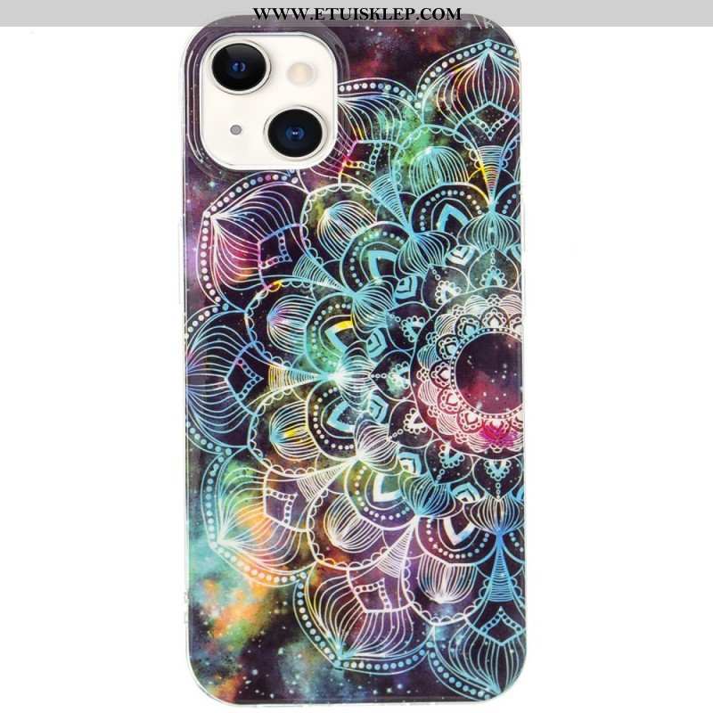 Futerały do iPhone 15 Plus Mandala Fluorescencyjna